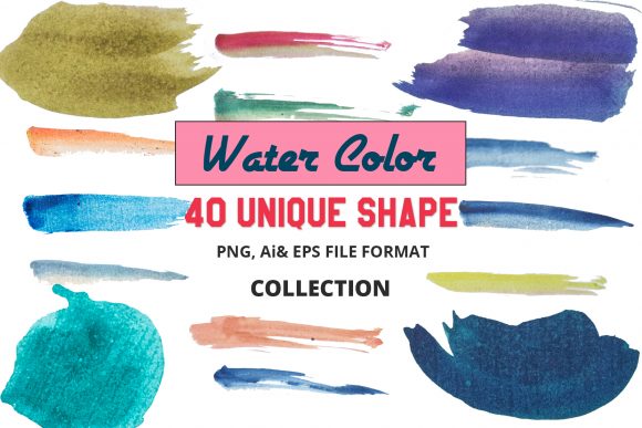40 Vector Water Color: Vibrant Design Assets for Modern Creators