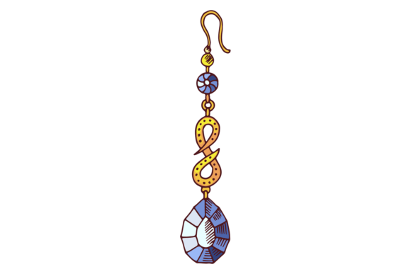 Diamond Earring Color Icon: A Designer's Asset Guide