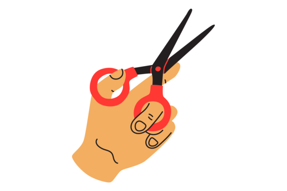 Hand Hold Scissors. Cutting Tool Color D: A Designer's Review