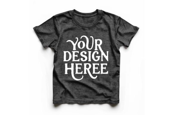 Next Level 6210 Mockup: Black Ash Color E for Designers