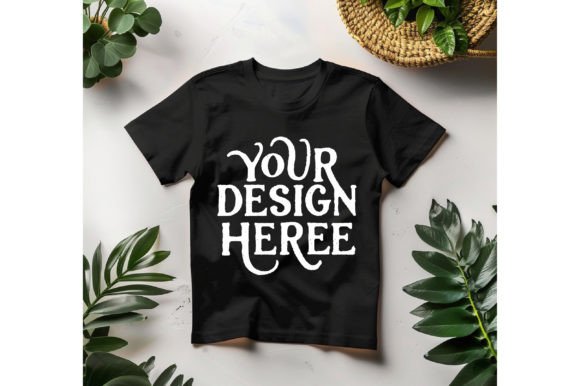 Next Level 6210 Mockup, Black Color Empty: Your Ultimate Design Asset