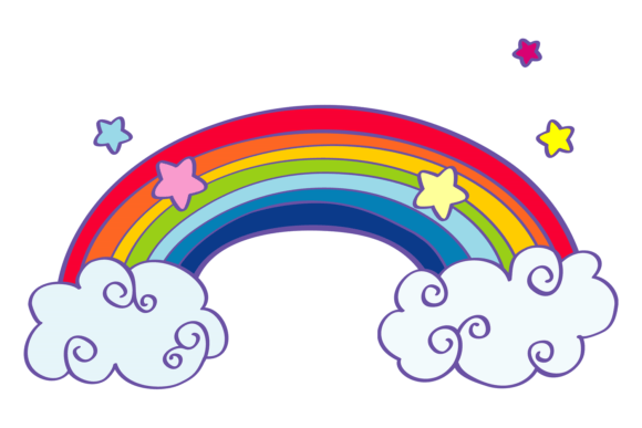 Rainbow Color Doodle: A Fairytale Miracle for Your Brand